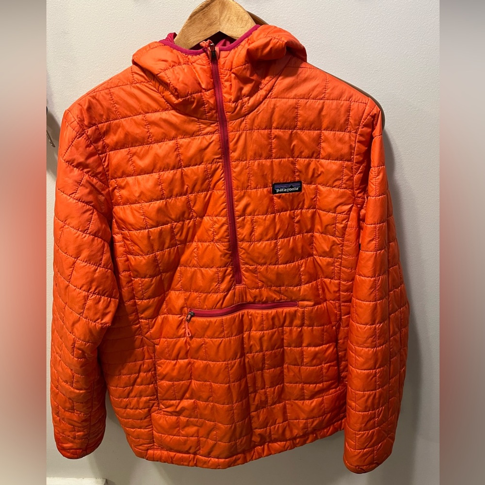Orange Patagonia XL pullover woman’s